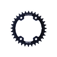 Chainring Single MTB 96BCD x 32T 7075T6 Asymetric Wide Narrow 9 - 12 Speed Shun