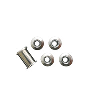 Chainring Bolt Set X-Long 14.0mm Steel Chrome Shun