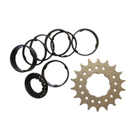 Conversion Kit Single Speed 12T-20T options for Shimano/Sram 7-11 Spd Black