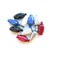 Gear Cable Down Tube Adjusters Anodised Alloy Road Bike Pair CL4201 (CS38)