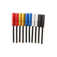 Gear Cable Tailed Ferrules Long Aluminium Anodised 4.5mm (4 pack) Colours CT004