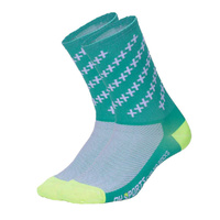 Socks Cycling Summer Breathable EU 39 - 46 DH Sports Green Cross