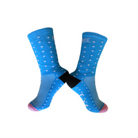 Socks Cycling Summer Breathable EU 39 - 46 DH Sports Spotty Blue