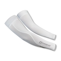 Arm Covers Warmers Darevie Lycra/Mesh White 50+ DVA006