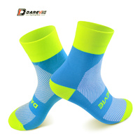 Socks Unisex Breathable Darevie Blue/Green 38 - 45