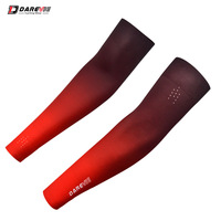 Arm Covers Warmers Spring Italian Lycra Darevie Red Large DVA035