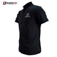 Jersey Short Sleeve Casual Mens Darevie Black DVJ033 Clearance 2XL only