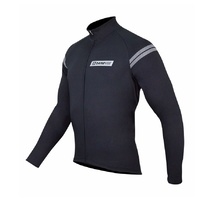 Windproof Water Resistant Mens Black Thermal Jacket Small Fit DVJ040