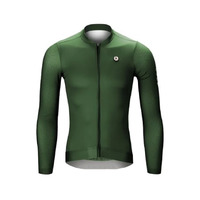 Jersey Long Sleeve Mens Small Fit Medium Darevie DVJ187 Green