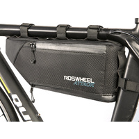 Frame Bag Roswheel/Sahoo Attack Black/Blue Bike Packing Waterproof 121371