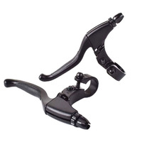 Brake Levers V-Brake or Disc - 3 Finger with Rubberised Grip Insert FMFXTR