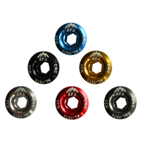 Crank Cap Screw Anodised Aluminium for Shimano H 11 Cranks M20