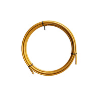 Gear Cable Set MTB/Road with Slick Stainless Mars One Braided Gold 