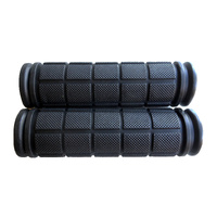 Grips Fixie MTB BMX Small 105mm Kraton Rubber Budget Black