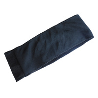 Headband Sweatband Wide with Terry Lining Goodstar Black great for Zwifting