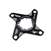Crank Spider Adaptor Snail AL7075 - suit Sram GXP 3 bolt cranks 104BCD Black