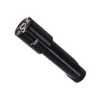 Head Stem Adaptor Alloy 22.2mm Quill x 1-1/8" Stem Black Meroca