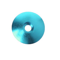 Head Stem Cap Alloy Anodised Light Blue - Clearance