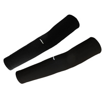 Arm Warmers Premium Super Roubaix Italian Thermal Fleece JRD Black