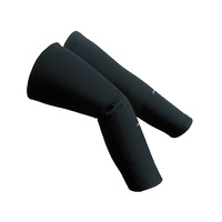 Knee Warmers 3/4 Premium Super Roubaix Italian Thermal Fleece JRD Black