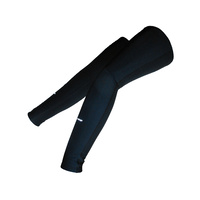 Leg Warmers Premium Super Roubaix Italian Thermal Fleece JRD Black