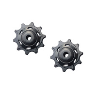 Jockey Wheels (Pair) for some Shimano Wide/Narrow Solid Style Composite 10T DIKV