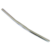 Handlebar Fixie Flat Bar Anodised 52cm x 25.4mm Polished Silver LCH685