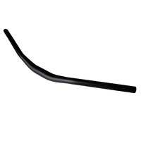 Handlebar Alloy 6061 MTB/Urban/Gravel Comfort 63cm x 31.8mm x 15 Degree LCH686 Black
