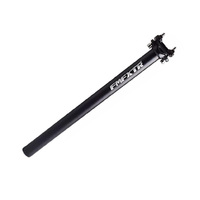 Seat Post Pillar 27.2mm x 400mm x Zero Offset Anodised Alloy FMFXTR Black