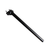 Seat Post Pillar 27.2mm x 400mm x 15mm Offset Anodised Alloy LCSP64 Black