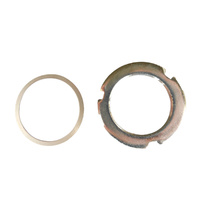 Lock Ring Track Cog Steel Chrome 14T Left Hand Thread