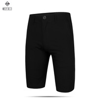 Shorts Commuting Casual Leisure Unpadded Mens Black MK015