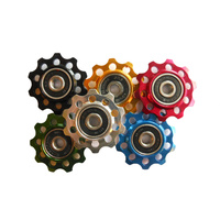 Jockey Wheels (Pair) Shimano Type Derailleur 10T T7075 Sealed Bearing CL3714