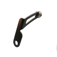 Event Name or Number Plate Holder - Brake Mounted NAME-P-02 Black