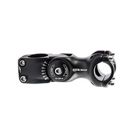 Head Stem Alloy Road Adjustable 1-1/8" x 90mm x 25.4mm Qikour Black 0-60 Degree