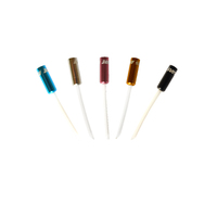 Gear Cable Ferrules Aluminium Mars One 4.3mm Tailed OAC43165 (4 pack)