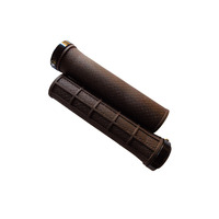 Grips Bicycle MTB Cycling Single End Locking Dark Brown P23GP