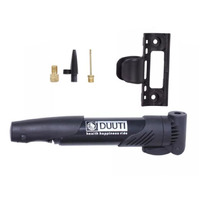 Mini Pump 20cm ABS Plastic with Accessories Black PP05 DUUTI