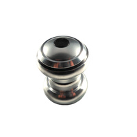 Headset Threadless 1" with Cap Prestine PT-1209D JIS EC29 Silver