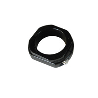 Headset Spacer 1-1/8" Micro-Adjustable 13mm - 17mm Bevato Black