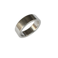 Headset Spacer 1-1/8" x 10mm x 35mm Anodised Silver Prestine PT67A