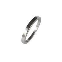 Headset  Spacer 1-1/8" x 3mm x 35mm Anodised Silver Prestine PT67A