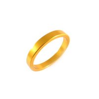 Headset Spacer 1-1/8" x 5mm x 34mm Anodised Gold Prestine PT67A