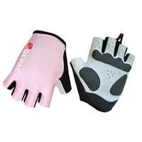 Gloves Unisex Lycra/Synthetic Leather Pink Qepae QG055 XL Only Clearance