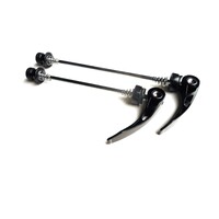 Skewers MTB Anodised Alloy Levers 100/130 Unbranded Black Clearance