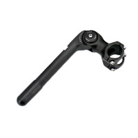 Head Stem Alloy for 1" Steerer Adjustable 80mm x 22.2mm Quill x 31.8mm Black