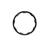 Cassette Spacer Shimano Pattern 10 Speed Cassette to 11 Speed 1.85mm RA107 Black