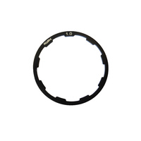 Cassette Spacer Shimano Pattern 9-10-11 Speed 1mm RA107 Black