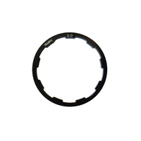 Cassette Spacer Shimano Pattern 9-10-11 Speed Risk 2mm RA107 Black