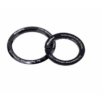 Headset Crown Race Reducer Set Anodised 1.5" x 1-1/8" x 4.6mm Risk RA133-1